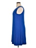 Harper Solid Blue Casual Dress Size XL - photo 5