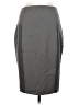 Express Solid Gray Formal Skirt Size 8 - photo 1
