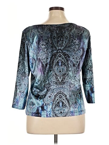 Serengeti 3/4 Sleeve Top (view 2)