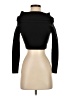 Line & Dot Black Long Sleeve Top Size S - photo 1