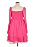 Shein 100% Polyester Pink Casual Dress Size 14 - photo 2