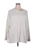 Three Dots Silver 3/4 Sleeve T-Shirt Size 2X - photo 1