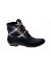 Sperry Top Sider Plaid Black Blue Rain Boots Size 8 1/2 - photo 1