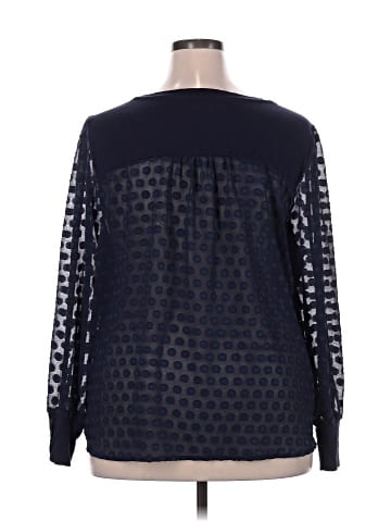 Skies Are Blue Long Sleeve Top (view 2)