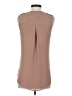 Bellatrix 100% Polyester Tan Sleeveless Blouse Size S - photo 2