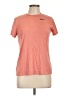 Nike 100% Polyester Orange Active T-Shirt Size L - photo 1