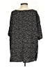BLOOMCHIC 100% Rayon Black 3/4 Sleeve Blouse Size 26 waist - photo 2