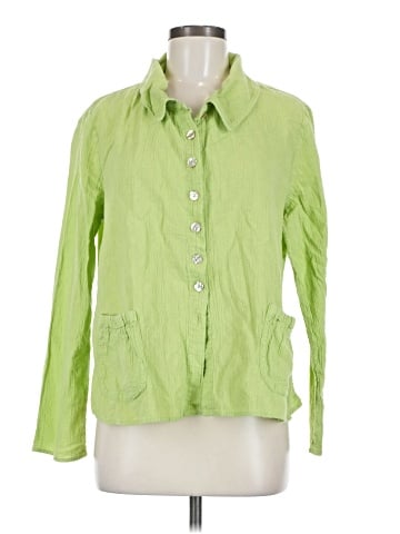 Willow 3/4 Sleeve Button-Down Shirt (view 1)