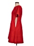 New Directions Solid Red Casual Dress Size 10 - photo 5