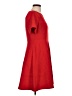 New Directions Solid Red Casual Dress Size 10 - photo 4