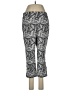 Chico's Paisley Silver Casual Pants Size Med (1) - photo 1