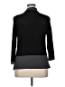 Covington Color Block Solid Black Cardigan Size 1X (estimated) - photo 2