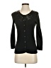 August Silk Black Cardigan Size S - photo 1