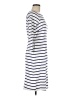 J. McLaughlin Stripes White Casual Dress Size M - photo 4