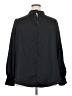 H&M 100% Polyester Black Long Sleeve Blouse Size XXL - photo 2