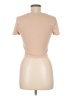 Unbranded Tan Short Sleeve Top Size M - photo 2