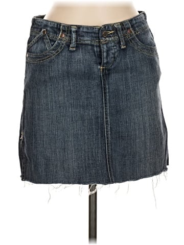 Express Denim Skirt (view 1)