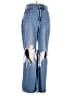 Hollister 100% Cotton Hearts Blue Jeans Size 23S - photo 1