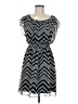 En Focus Studio Chevron-herringbone Black Casual Dress Size 6 - photo 1