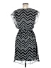 En Focus Studio Chevron-herringbone Black Casual Dress Size 6 - photo 2