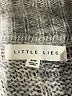 LITTLE LIES Gray Pullover Sweater Size S - photo 7