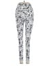 Shein Graphic White Leggings Size S - photo 2