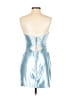 Unbranded Metallic Blue Cocktail Dress Size 4 - photo 2