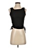 Shein Black Sleeveless T-Shirt Size S - photo 1