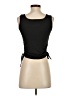 Shein Black Sleeveless T-Shirt Size S - photo 2