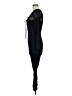 H&M 100% Polyester Black Cocktail Dress Size M - photo 5
