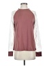 Shein Burgundy Long Sleeve Top Size 4 - photo 1