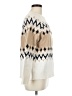 Ann Taylor Chevron-herringbone Ivory Pullover Sweater Size M - photo 4
