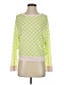 Honeydew Checkered-gingham Green Pullover Sweater Size XS - photo 1