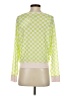 Honeydew Checkered-gingham Green Pullover Sweater Size XS - photo 2