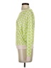 Honeydew Checkered-gingham Green Pullover Sweater Size XS - photo 5