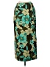 Le Suit 100% Polyester Tropical Teal Formal Skirt Size 10 - photo 1