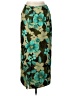 Le Suit 100% Polyester Tropical Teal Formal Skirt Size 10 - photo 2