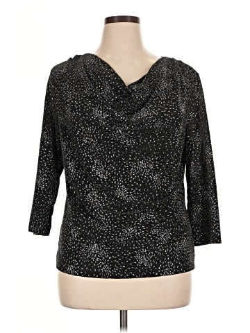 MSK 3/4 Sleeve Top (view 1)
