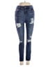 Assorted Brands Hearts Blue Jeans Size 0 - photo 1