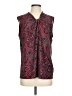 Tommy Hilfiger Paisley Burgundy Sleeveless Blouse Size P (petite) - photo 1