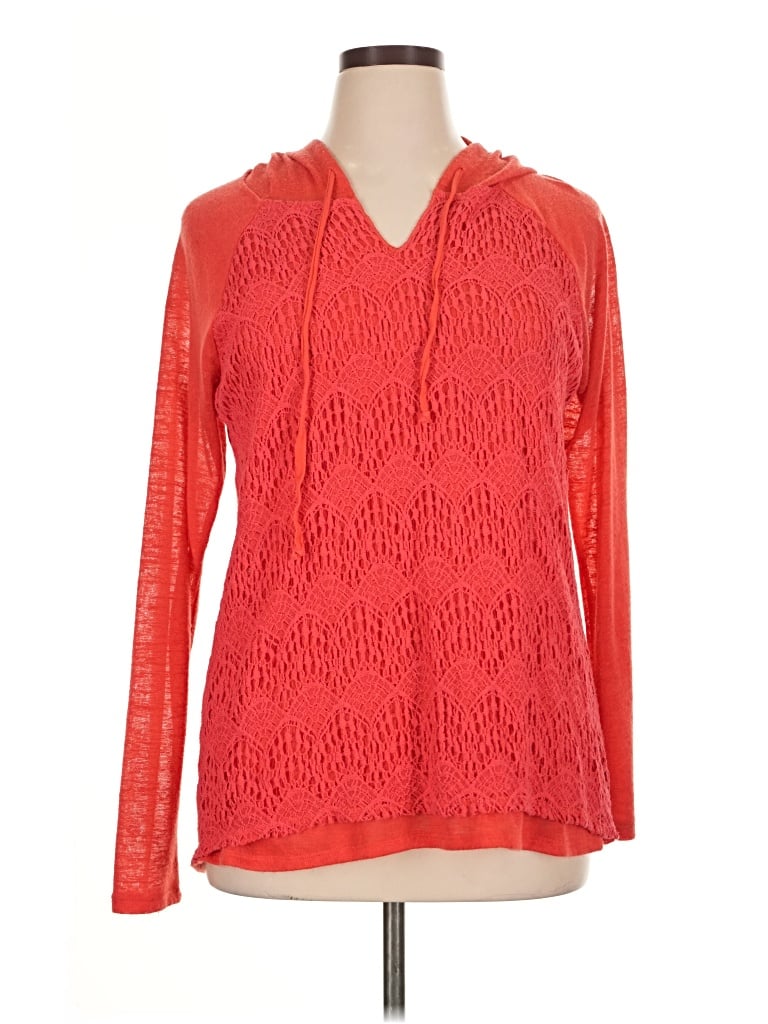 Pre-owned New Directions Pullover Sweater In Red