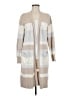 Calligraphie Stripes Tan Cardigan Size M - photo 1
