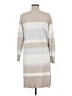 Calligraphie Stripes Tan Cardigan Size M - photo 2