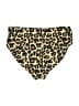 EOMENIE Animal Print Gold Swimsuit Bottoms Size L - photo 2