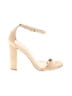 Wild Diva Ivory Tan Sandals Size 5 - photo 1