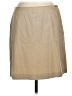 Ann Taylor Solid Tan Casual Skirt Size 8 - photo 1