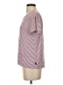 RVCA Stripes Red Burgundy Short Sleeve T-Shirt Size XS - photo 5