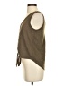 Sienna Sky Brown Sleeveless Blouse Size XS - photo 5