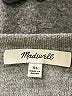 Madewell 100% Merino Wool Gray Wool Pullover Sweater Size XS - photo 7