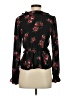 Divided by H&M 100% Polyester Black Long Sleeve Blouse Size 2 - photo 2